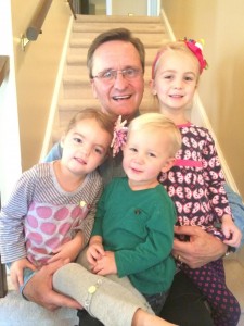 Peeps and Pals on Stairs